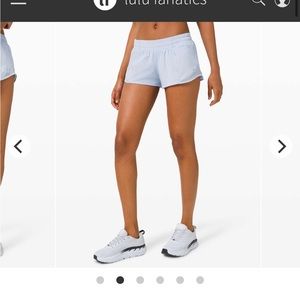 lululemon shorts size 4 in Daydream